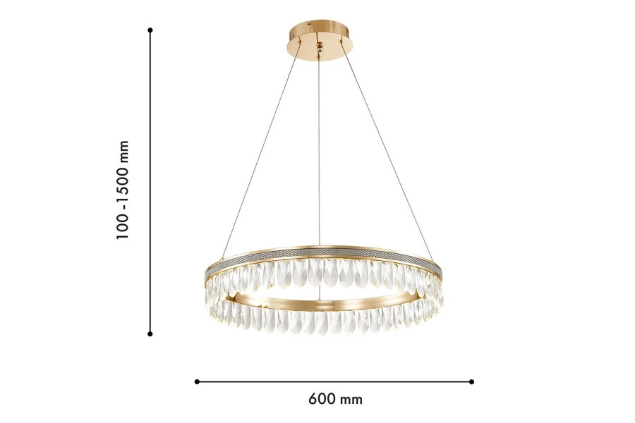 Люстра подвесная LED Palatium (изображение №4)