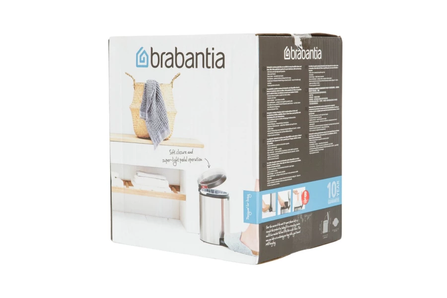 Бак для мусора с крышкой Brabantia New Icon (изображение №5)