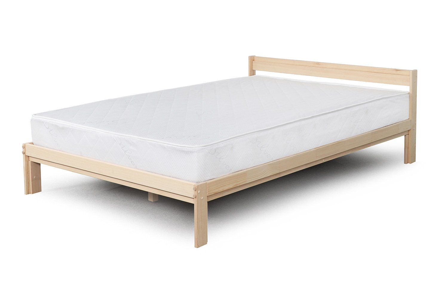 Каркас кровати - аналог IKEA NEIDEN, 200х 120 см, натуральное дерево