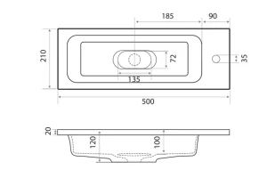 Второе фото. Раковина для ванной комнаты Modul