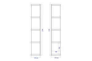 Второе фото. Стеллаж Kiany