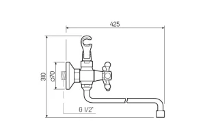 Второе фото. Смеситель для ванны SL71