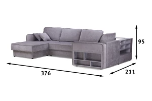 Угловой диван-кровать Скайфол Премиум