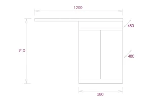 Второе фото. Тумба напольная под стиральную машину ONIKA Милтон Нова