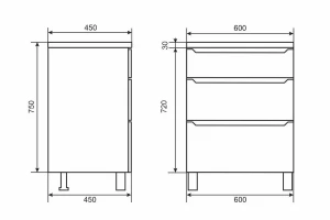 Второе фото. Тумба напольная Tanos