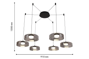 Второе фото. Люстра подвесная FAVOURITE Platta