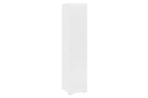 Шкаф комбинированный универсальный Абрис белый/белый глянец