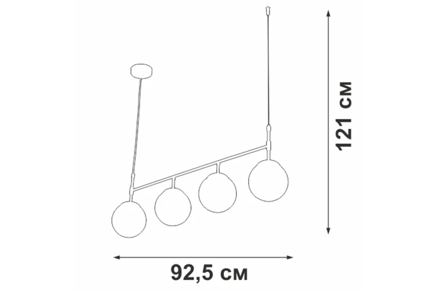 Люстра VITALUCE V47170-8/4S (изображение №2)