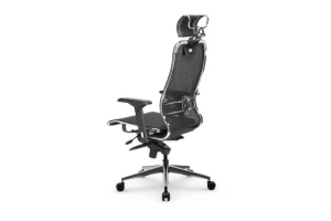 Кресло офисное - IKEA МЕТТА S-3.041, 70х134х62 см, черный, МЕТТА С-3,041 ИКЕА