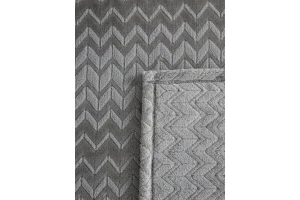 Второе фото. Плед-покрывало Зигзаг