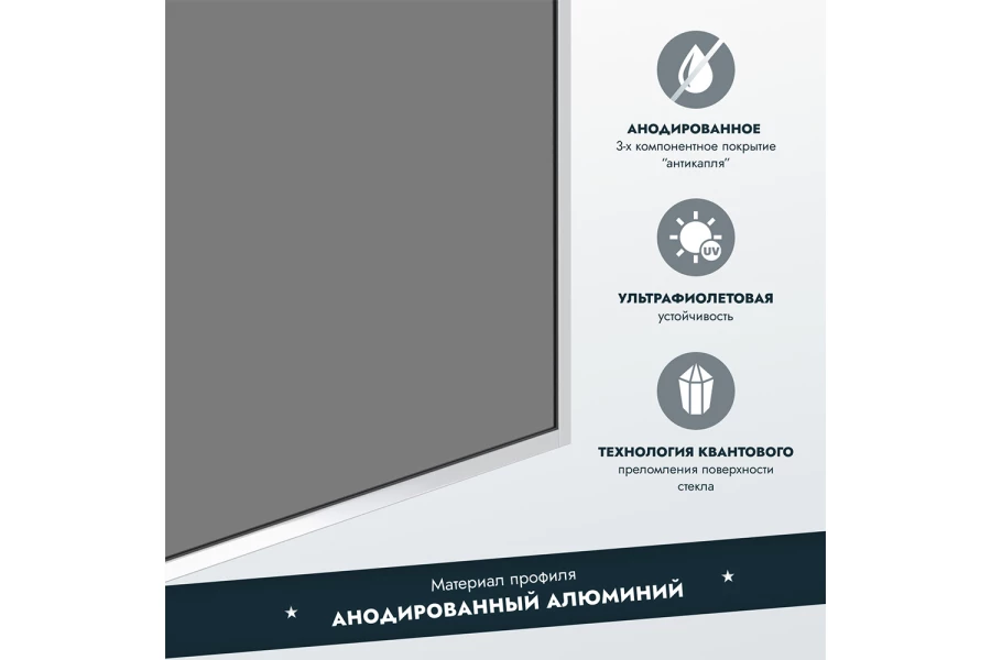 Штора для ванной настенная Ben 403 (изображение №5)