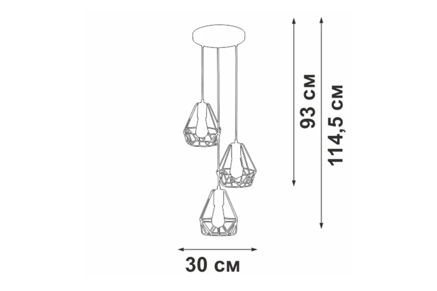 Люстра V47050-0/3S (изображение №5)