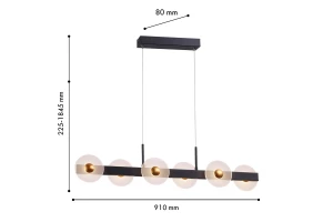Второе фото. Люстра подвесная FAVOURITE Solskin