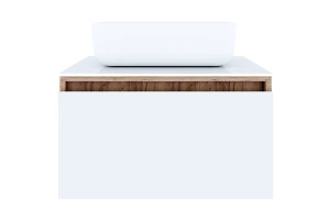 Второе фото. Тумба для раковины подвесная Инари