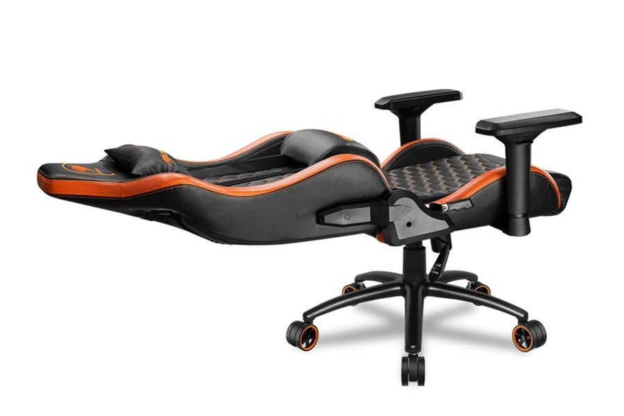 Кресло компьютерное игровое COUGAR Outrider S Black-Orange (изображение №8)