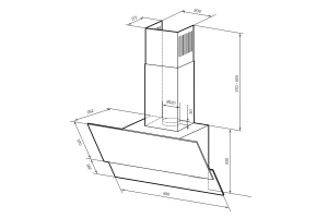 Второе фото. Вытяжка LEX MERA 600