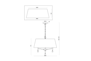 Второе фото. Светильник подвесной FREYA Classic