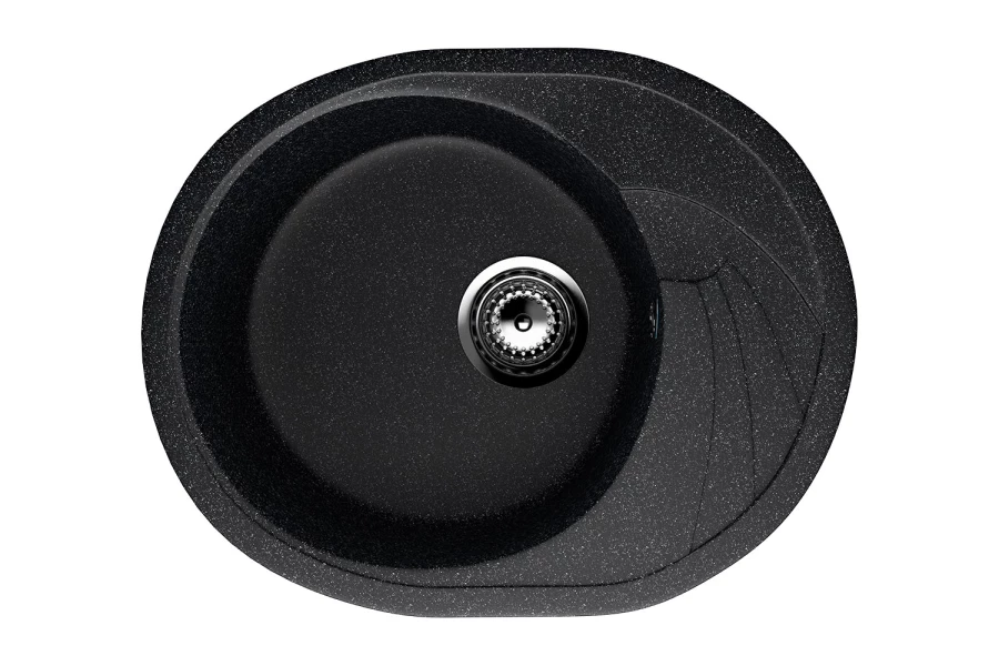 Мойка с крылом ULGRAN U-403 чёрный (изображение №1)