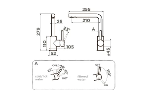 Второе фото. Смеситель OMOIKIRI Nakagawa