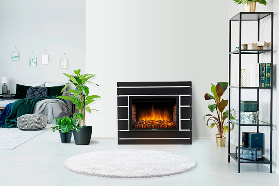 Каминокомплект Electrolux EFP P-3020LS с порталом Moderno 30 BO (изображение №7)