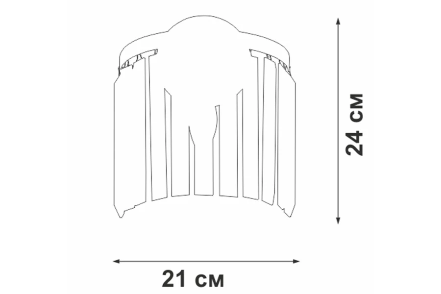 Светильник настенный V5151-9/1A (изображение №6)