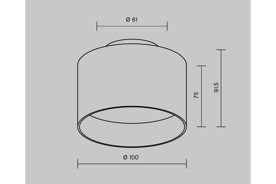 Светильник потолочный LED Ceiling & Wall Planet (изображение №9)