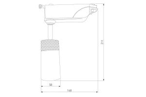 Второе фото. Светильник потолочный Riffe