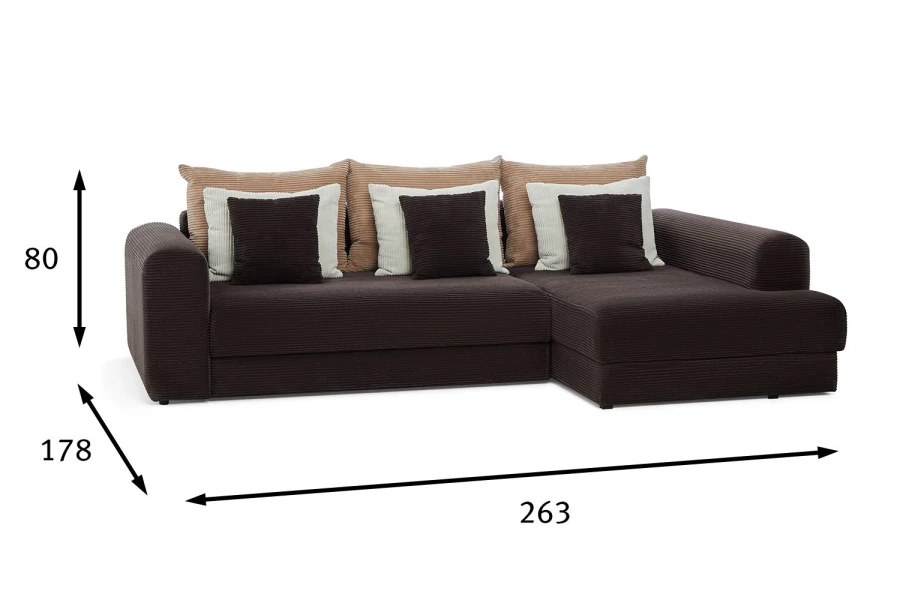 Угловой диван-кровать SOLANA Мэдисон (изображение №24)