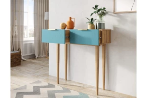 Второе фото. Консоль с 2 ящиками Line