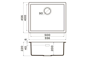 Мойка врезная OMOIKIRI Yamakawa