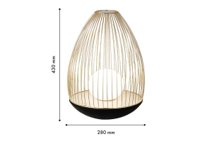 Второе фото. Cветильник настольный LED Core