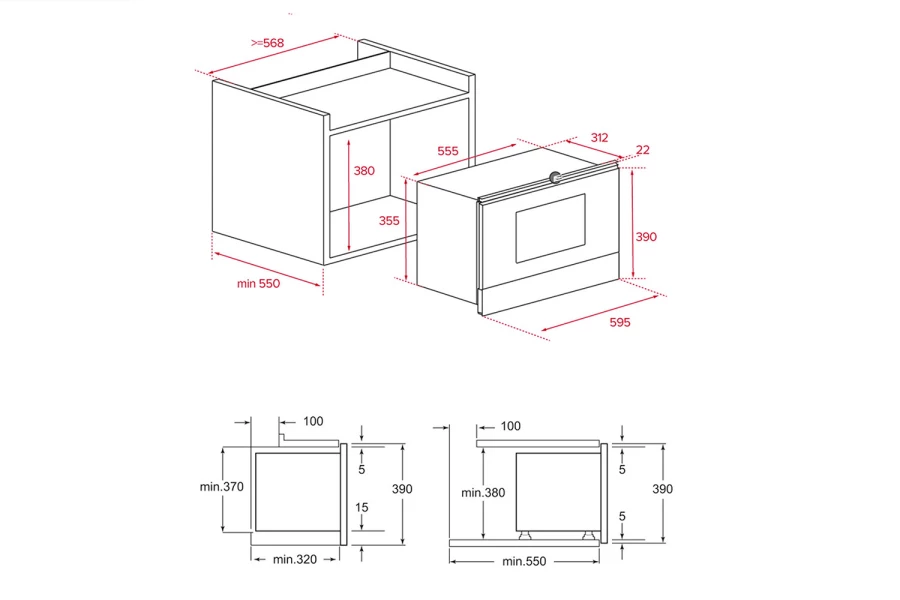 Микроволновая печь Teka ML 8220 (изображение №9)