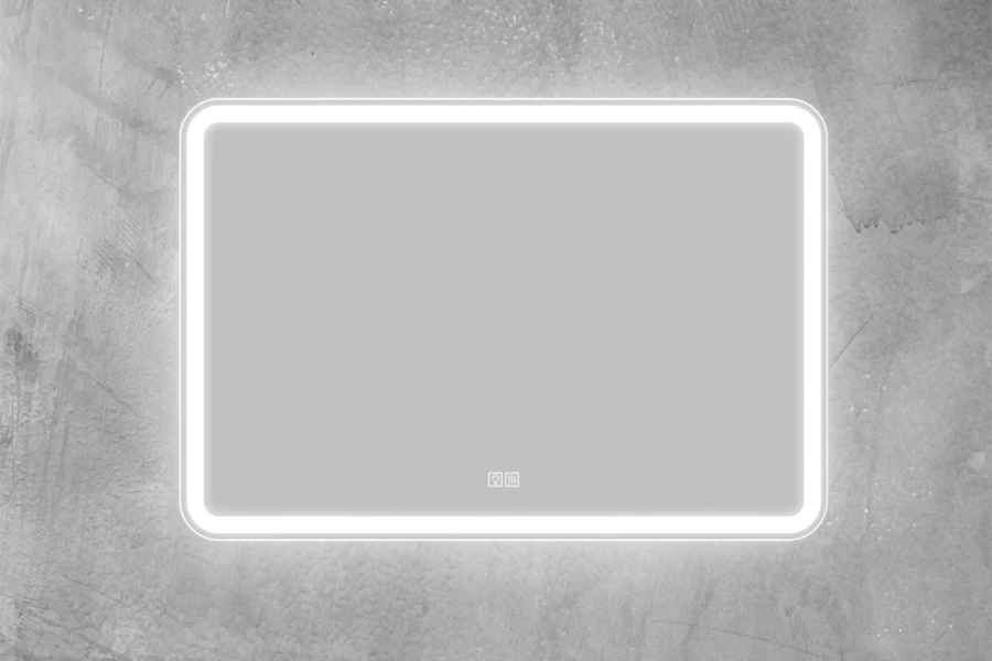 Зеркало с подсветкой SPC-MAR-900-600-LED-TCH-WARM (изображение №2)