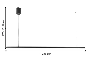 Второе фото. Люстра подвесная Diskret