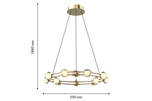 Второе фото. Люстра подвесная FAVOURITE Rondell
