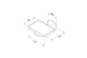 Второе фото. Мыльница с держателем настенная AM.PM X-Joy