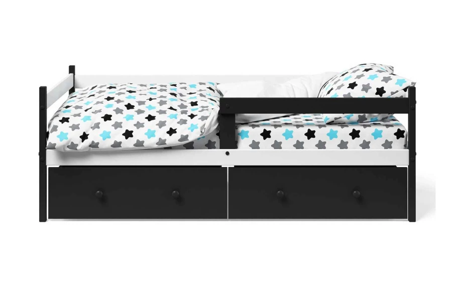 Кровать тахта с бортиком и ящиками Можга (изображение №1)