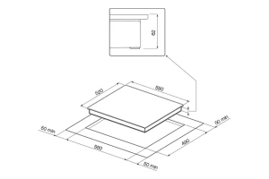 Второе фото. Индукционная варочная панель GRAUDE IK 60.1