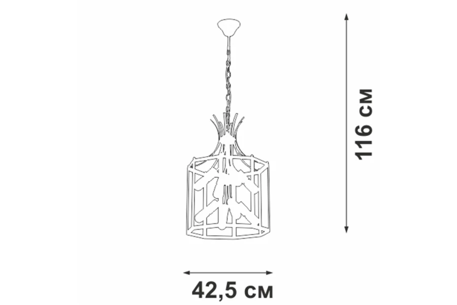 Люстра V3926-1/8 (изображение №5)