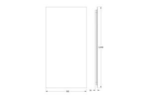 Второе фото. Зеркало с LED-подсветкой DEFESTO Glow