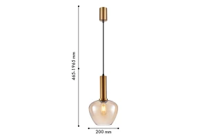 Второе фото. Светильник подвесной FAVOURITE Dubbel