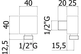 Водорозетка Paffoni Level