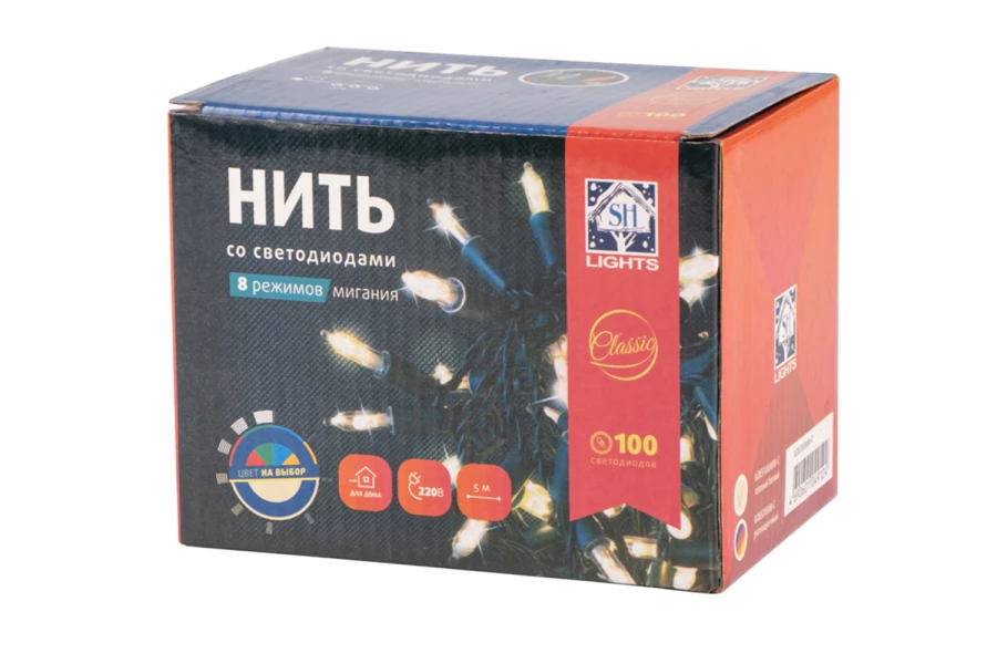 Электрогирлянда ILDES100WW-C (изображение №4)