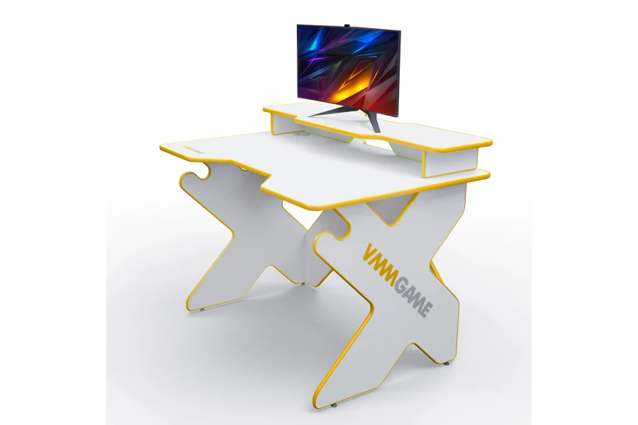 Подставка для монитора и акустической системы VMMGAME Base 120 Light Yellow (изображение №3)