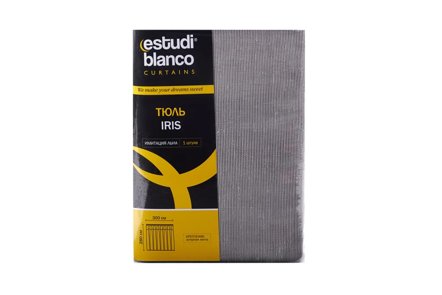Тюль на ленте ESTUDI BLANCO Iris 300х280 см (изображение №6)