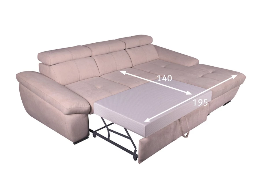 Угловой диван-кровать SOLANA Стоун (изображение №15)