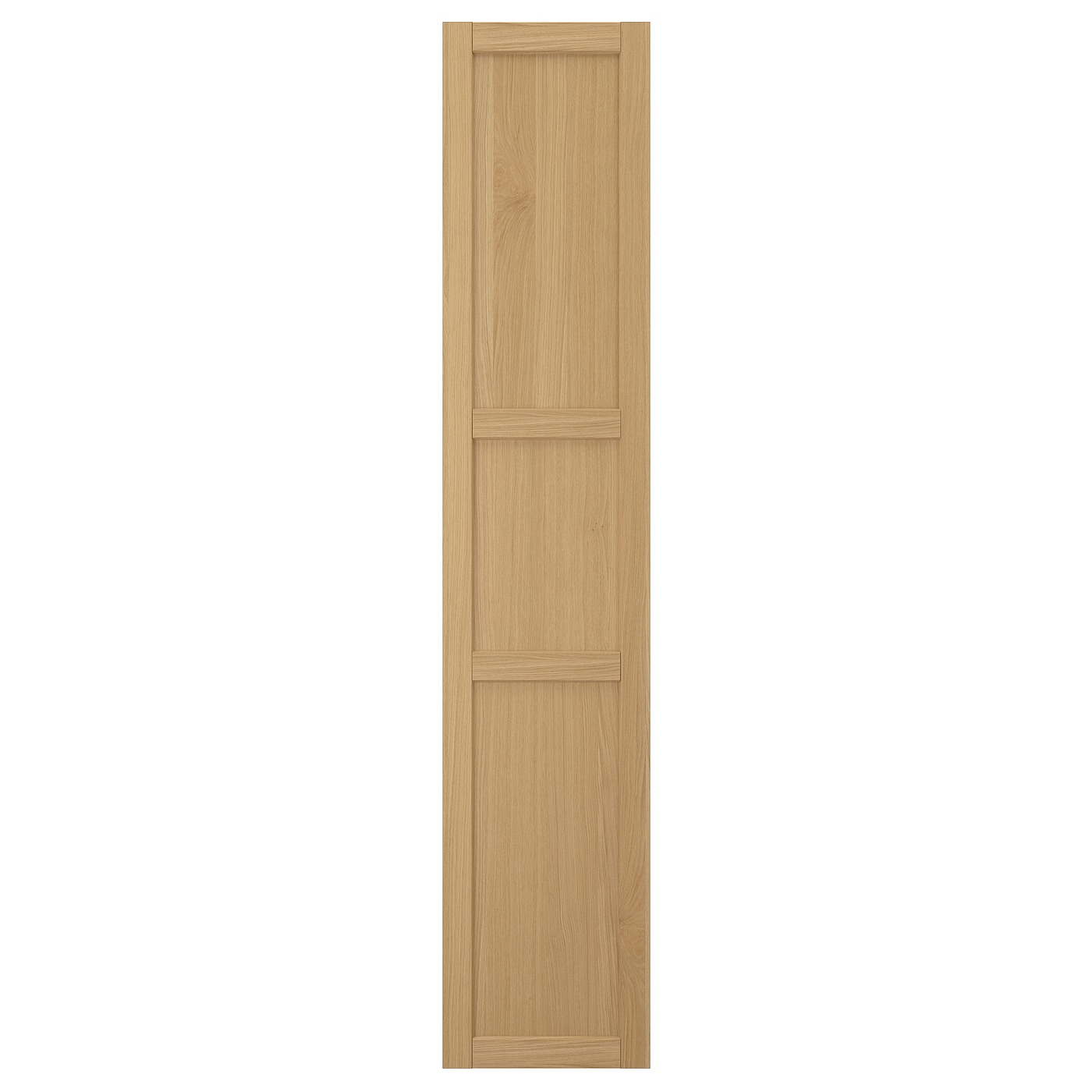 Дверь - IKEA FORSBACKA/ФОРСБАКА ИКЕА, 200х40 см, светло-коричневый