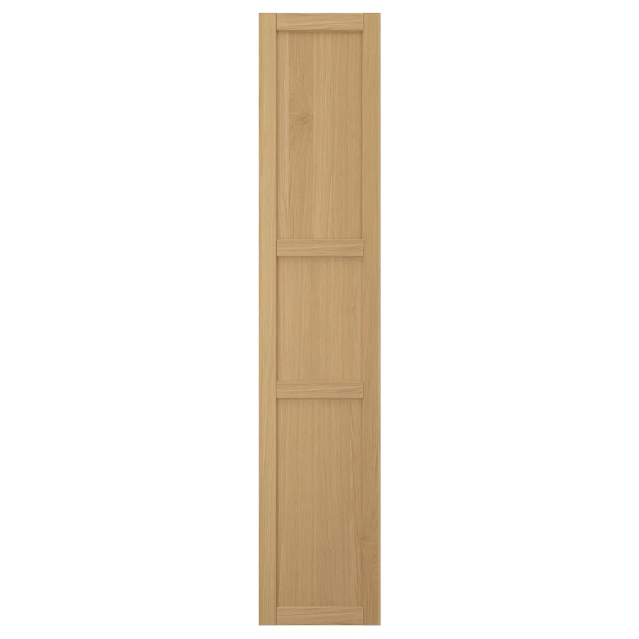 Дверь - IKEA FORSBACKA/ФОРСБАКА ИКЕА, 200х40 см, светло-коричневый (изображение №1)