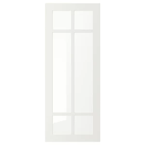 Дверца со стеклом - IKEA STENSUND, 100х40 см, белый, СТЕНСУНД ИКЕА