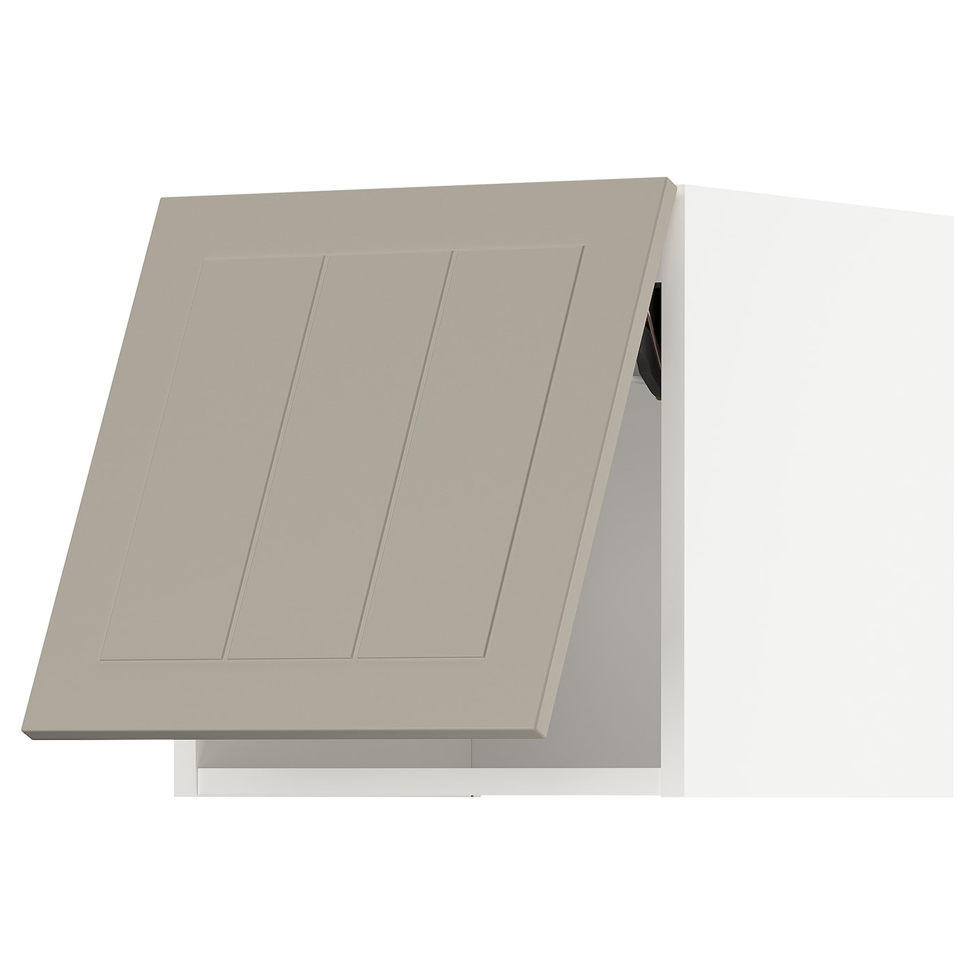 Навесной шкаф - METOD IKEA/ МЕТОД ИКЕА, 40х40 см, белый/светло-коричневый